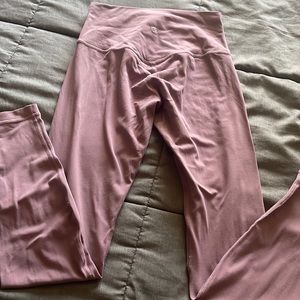 Lululemon leggings light purple size 6